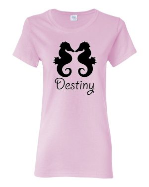 Destiny – Seahorse Couple Women’s T-Shirt #0081