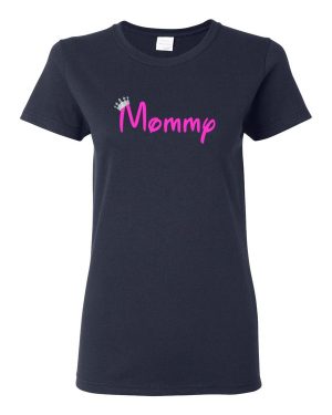 Mommy Shirt with Silver Crown #0072