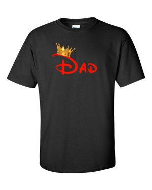 Dad Shirt with Gold Crown #0074