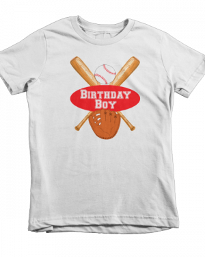 Birthday Boy Baseball Shirt