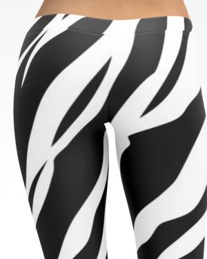 Zebra Striped Leggings