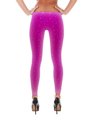 Pink Soda Pop Bubbles Leggings