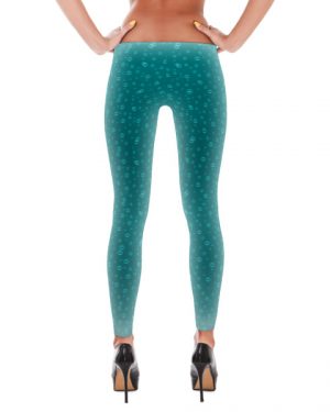 Turquoise Soda Pop Leggings