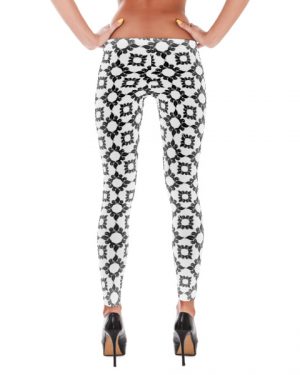 Antique Circle Pattern Leggings