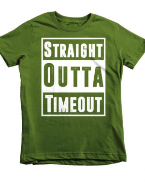 Straight Outta Timeout Kids T-Shirt