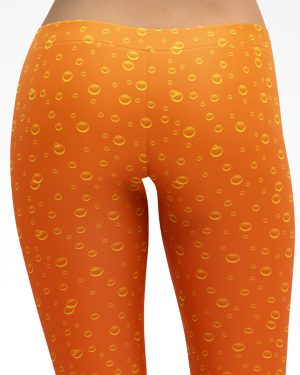 Orange Soda Pop Leggings