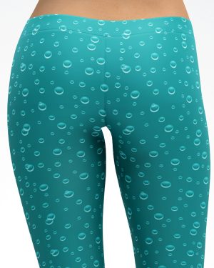 Turquoise Soda Pop Leggings