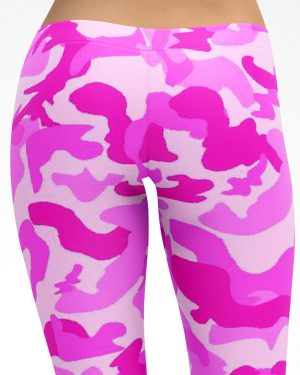 Pink Camo Leggings