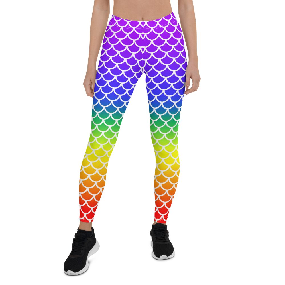 Rainbow Mermaid leggings
