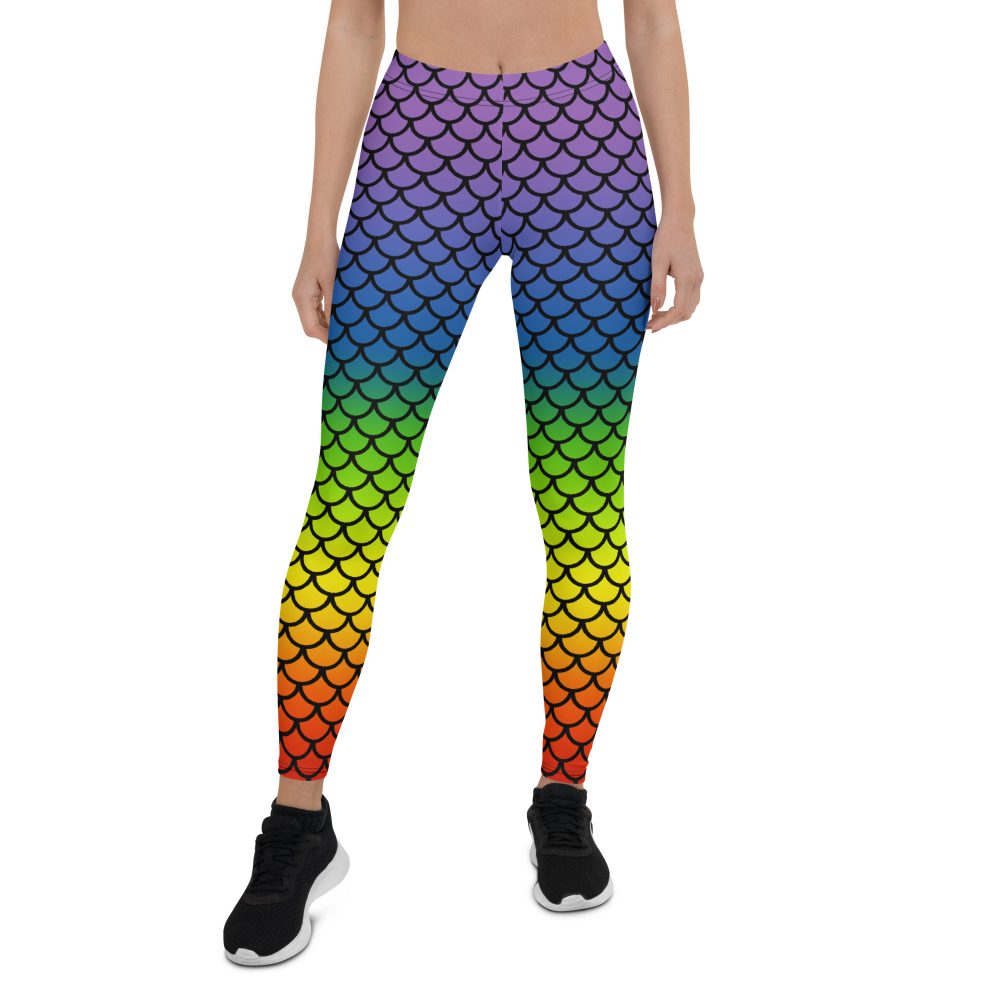 Rainbow Mermaid leggings