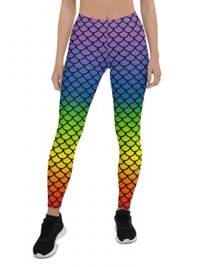 Rainbow Mermaid Leggings