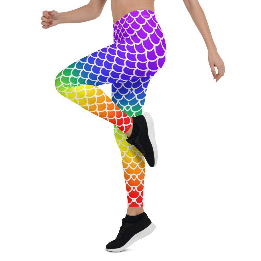 Rainbow Mermaid leggings