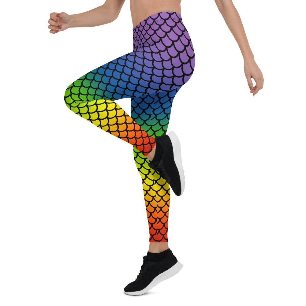 Rainbow Mermaid leggings