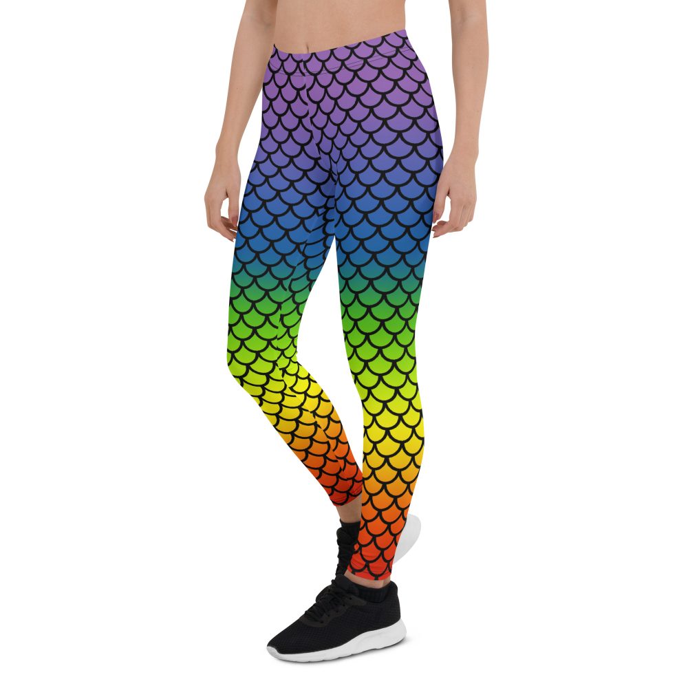 Rainbow Mermaid leggings