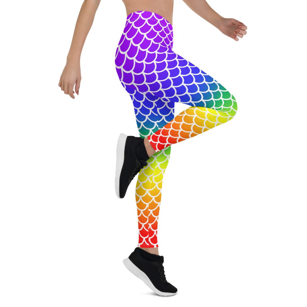Rainbow Mermaid leggings