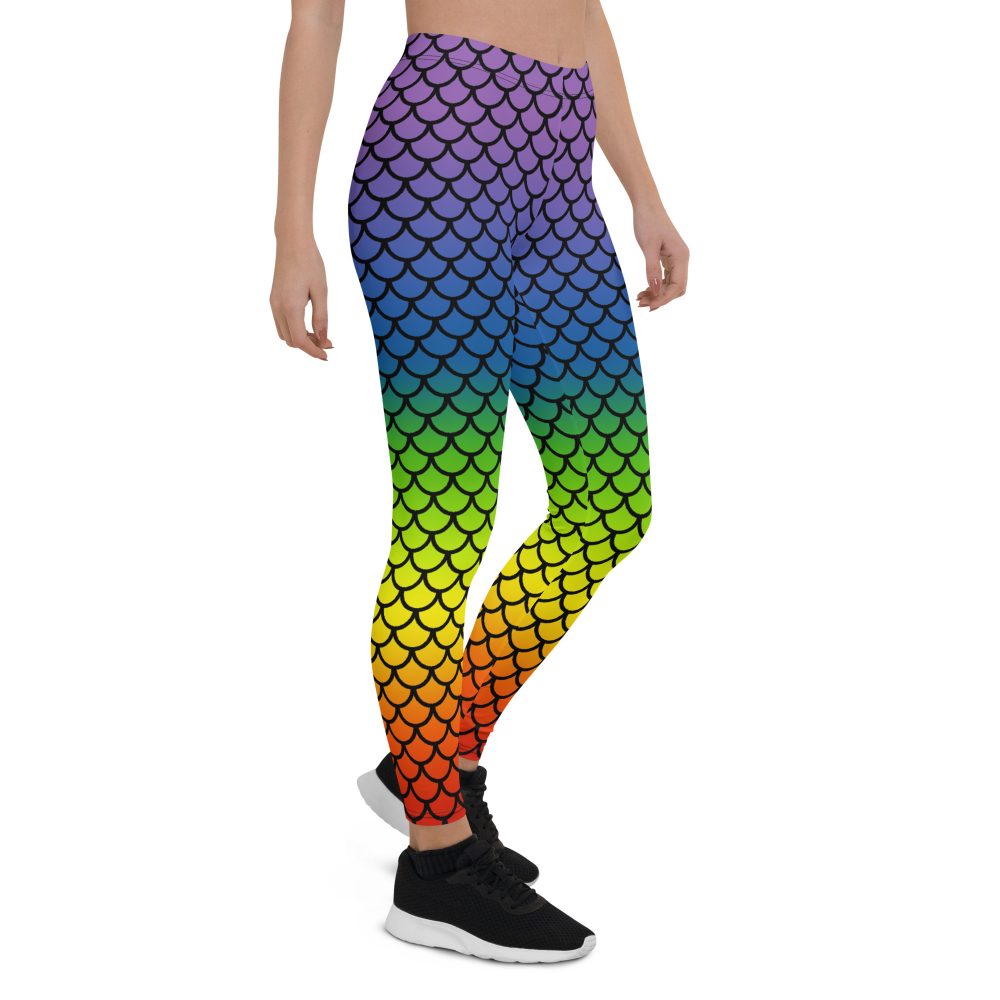 Rainbow Mermaid leggings