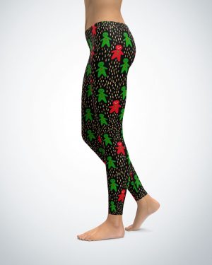 Christmas Gingerbread Man Leggings