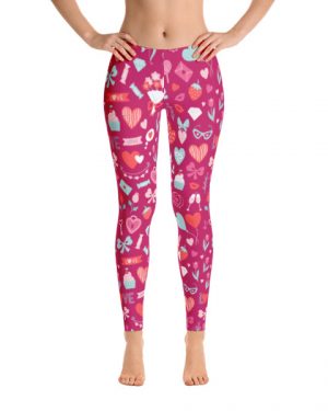Hearts and Bows Leggings