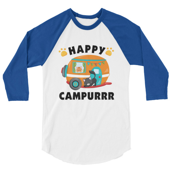 Happy Campurrr 3/4 Sleeve Raglan Baseball T Shirt, Happy Camper, Happy Glamper 3/4 Sleeve Raglan Baseball T Shirt, colored sleeves, different colour sleeve, LGBTQ, Rainbow Lips, Rainbow shirts, shirt shirts, & t shirts, t shirt apparel, Anti-Trump, Political tee, political shirt, protest tee, protest t-shirt, protest shirt, cool graphic funny shirt, funny shirts for teenagers, Camping Shirt, Glamping T-Shirt, Camping Tee, Camper, RV, Trailer, Funny Camping Shirt, I love Glamping sirt, glamping, glamp, glamper, camp, camping, camper, campfire, roasting marshmallows, marshmallow, hot dog, weiner, weiner roasting stick, tent, lantern, sleeping bag, canteen, outdoor, sleeping under the stars, comical funniest t-shirt, funky workout shirt, weightlifting, weightlifter, runner, running, clothing, Outdoor wilderness camping apparel by Spirit West Designs, Why fit in when you can stand out!