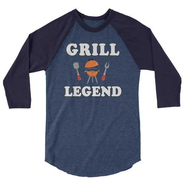 Grill BBQ Legend, I Love 'merica, BBQ, Beer BBQ and Sparklers 3/4 Sleeve Raglan Baseball Fourth of July T Shirt, Independance day, 4th of July Tee Shirt, red white and blue, patriotic, vacation, holiday, mothers day, birthday, christmas, colored sleeves, different colour sleeve, shirt shirts, tshirt, tee, t shirts, t shirt apparel, protest shirt, cool graphic funny shirt, funny shirts for teenagers, Camping Shirt, Glamping T-Shirt, Camping Tee, Camper, RV, Trailer, Funny Camping Shirt, I love Glamping sirt, glamping, glamp, glamper, camp, camping, camper, campfire, roasting marshmallows, marshmallow, hot dog, weiner, weiner roasting stick, tent, lantern, sleeping bag, canteen, outdoor, sleeping under the stars, comical funniest t-shirt, funky workout shirt, weightlifting, weightlifter, runner, running, clothing, Outdoor wilderness camping apparel by Spirit West Designs, Why fit in when you can stand out!
