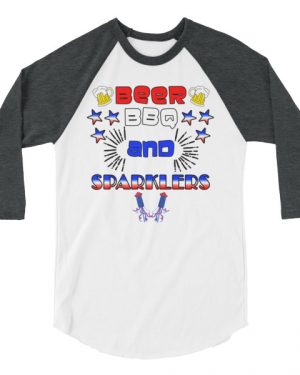 Beer BBQ and Sparklers Shirt