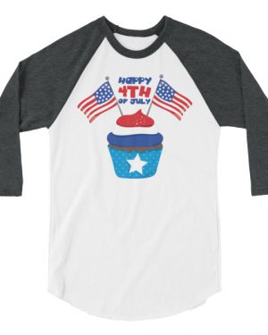 Fourth of July Cupcake Shirt
