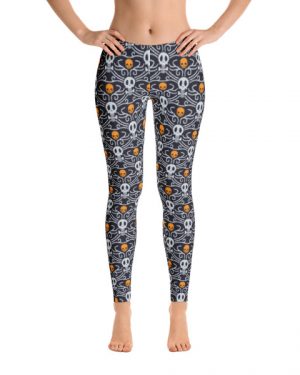 Skull Pattern Leggings