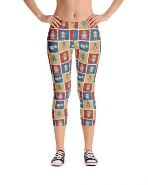 Robot Capri Leggings