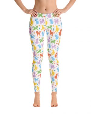 Cute Colorful Cats Leggings