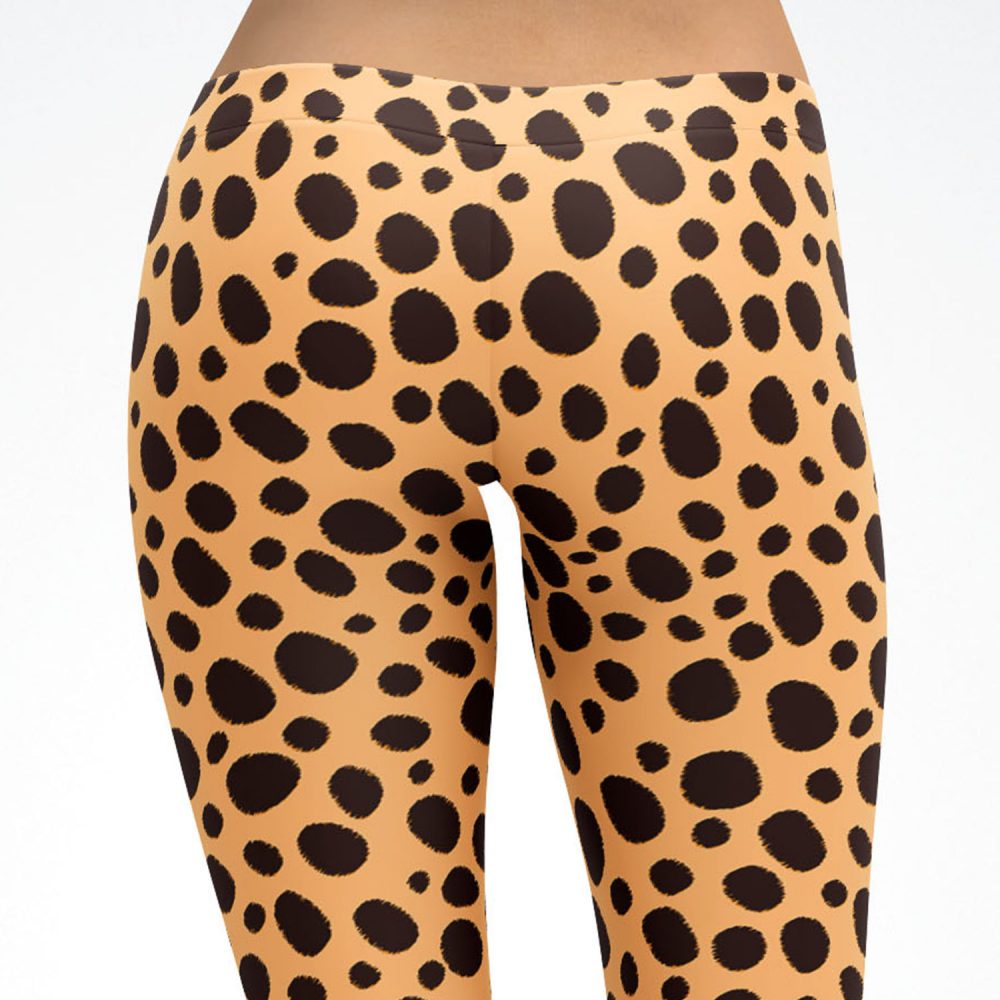 Cheetah Print Leggings Yoga Pants