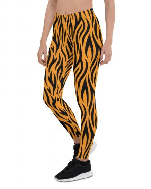 Tiger Costume, Animal Print - Leggings