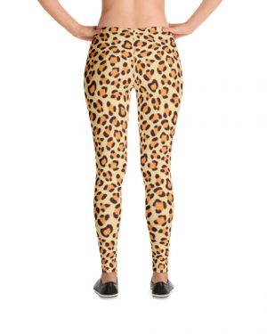 Leopard Light Colored Leggings Yoga Pants