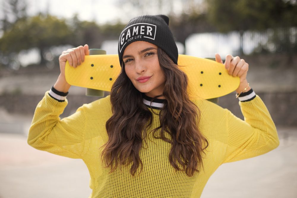 Gamer For Life Pom Pom Knit Cap