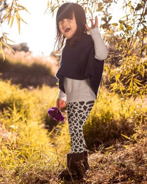 Cow Print Kid’s Leggings