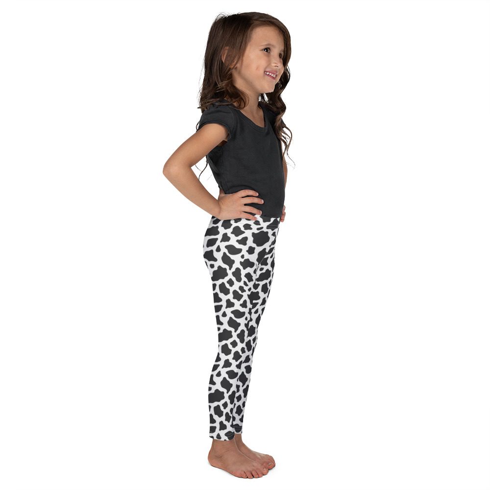 Cow Print Kid's Leggings - Image 5