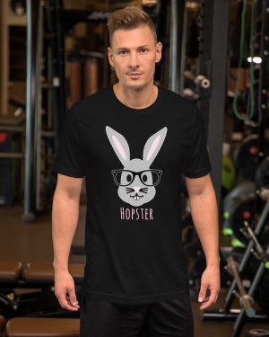 Easter Shirt HOPSTER Cute Boy Bunny Unisex T-Shirt