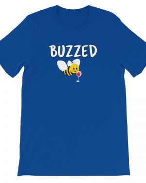 Funny Beekeeper T-Shirt Buzzed Wine Bee Unisex T-Shirt