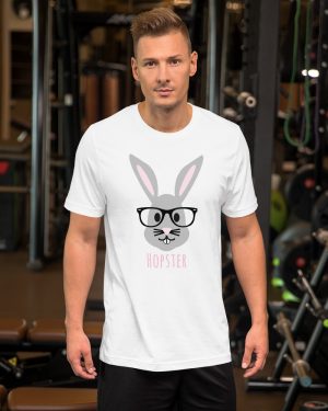 Easter Shirt HOPSTER Cute Boy Bunny Unisex T-Shirt