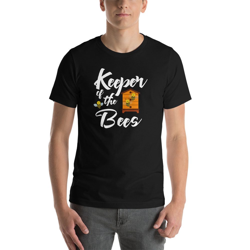 Funny Beekeeping T-Shirt Keeper Of The Bees Unisex T-Shirt