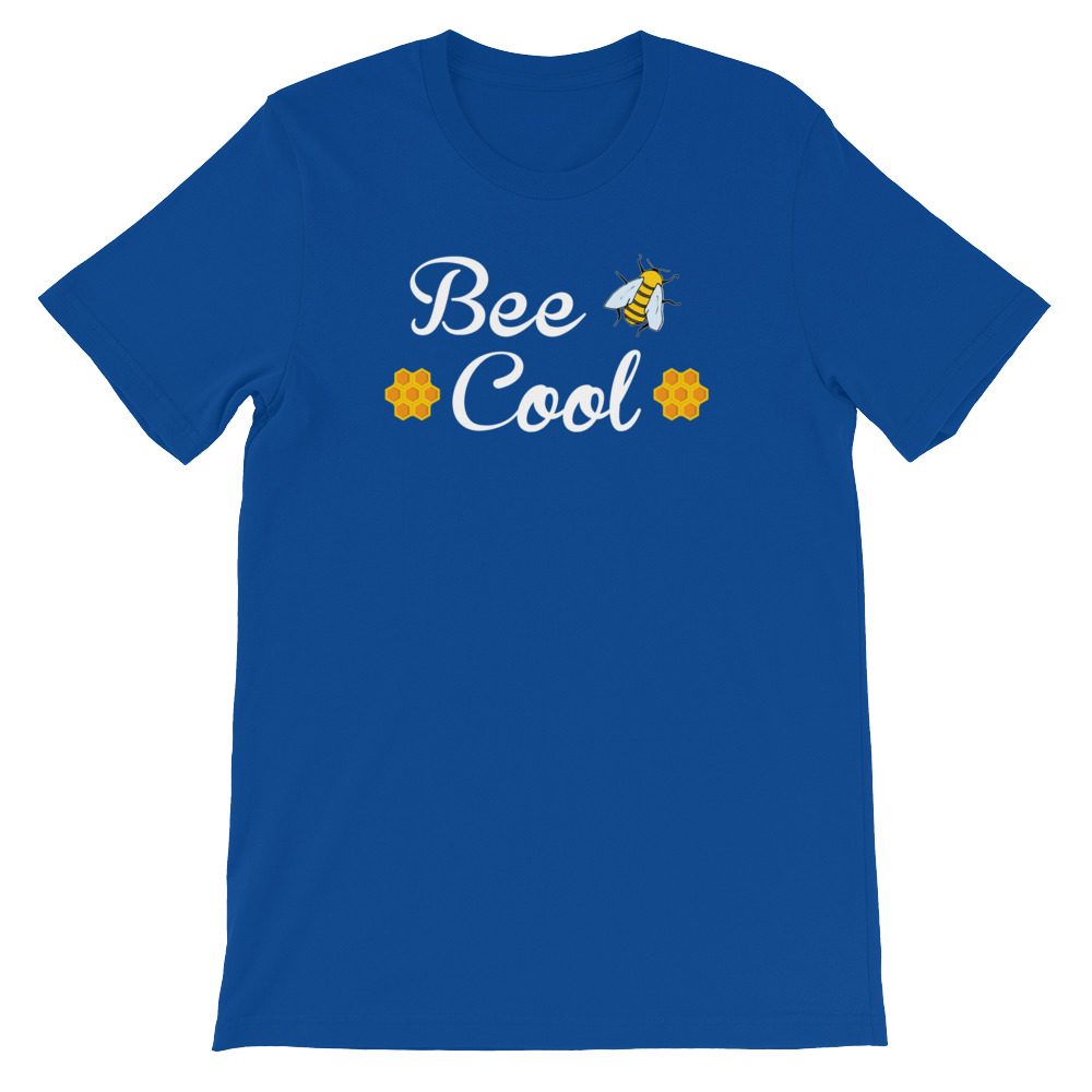 Funny Beekeeping T-Shirt Bee Cool Honey Unisex T-Shirt - Image 2
