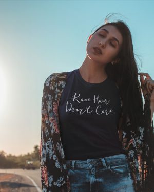 Race Hair Don’t Care Shirt, Funny Racing T-Shirt, Mechanic Dirt Track Tee, Car Truck Racer TShirt