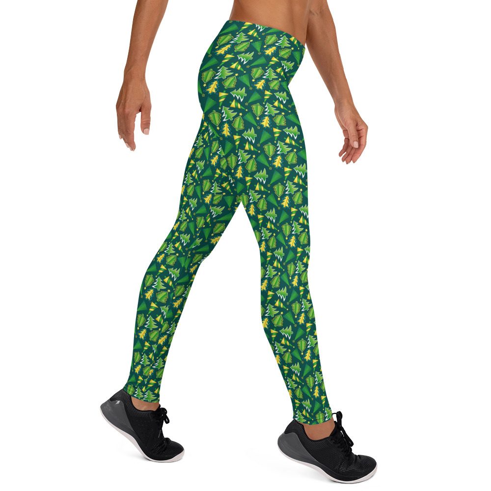 Christmas Tree Leggings - Running Costume - Image 4