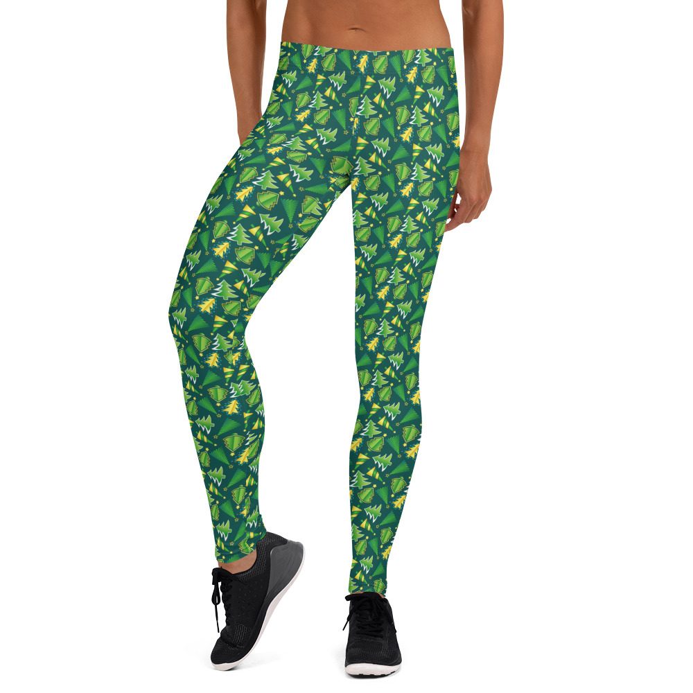 Christmas Tree Leggings - Running Costume - Image 5