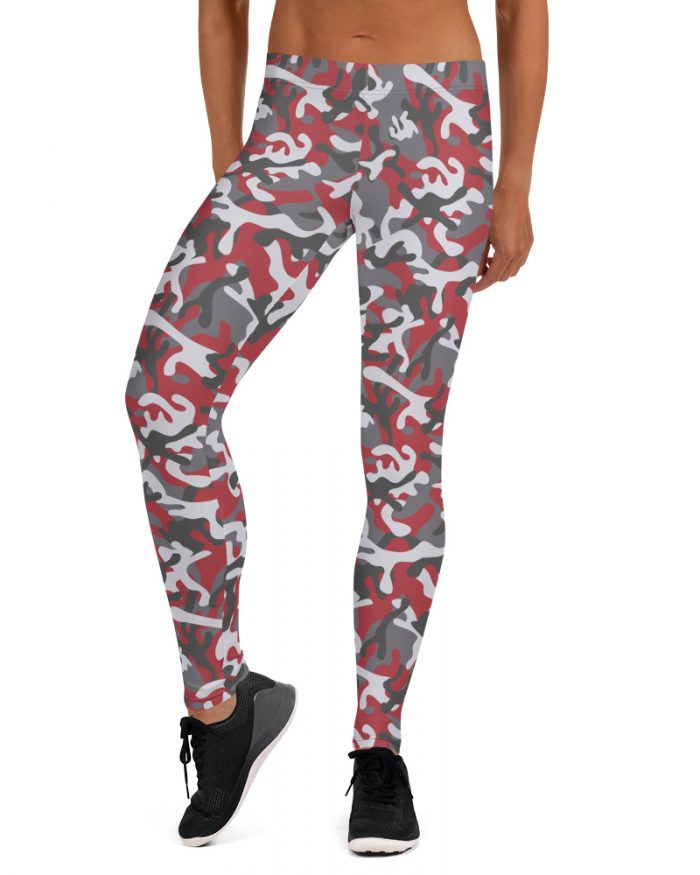 Brick Red Camo Leggings – Running Costume