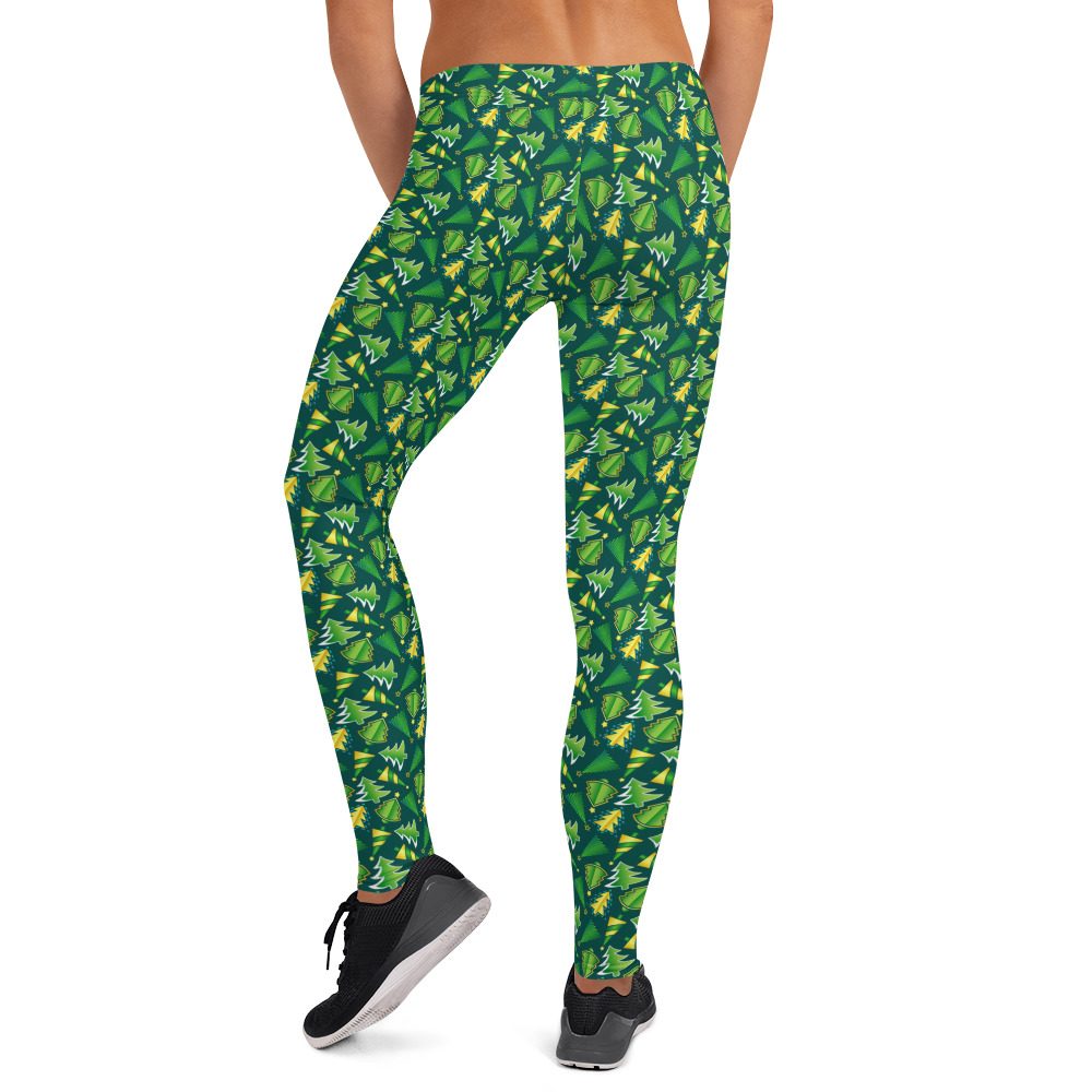 Christmas Tree Leggings - Running Costume - Image 2