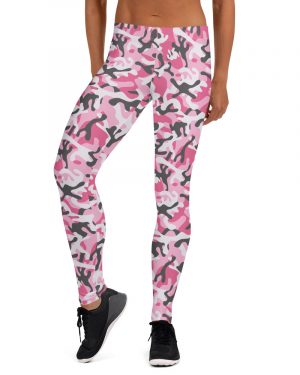 Pink Camo Leggings – Running Costume