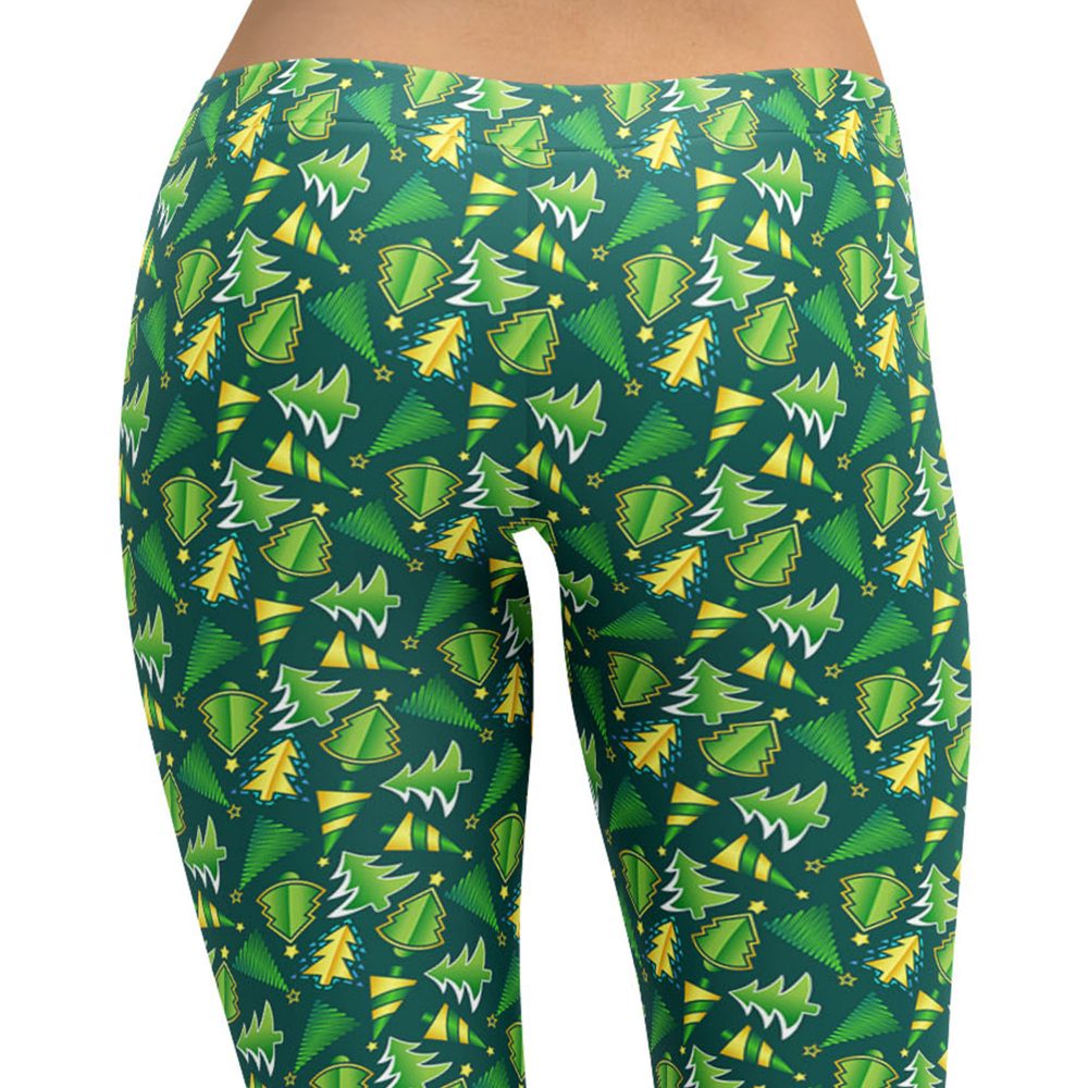 Christmas Tree Leggings - Running Costume