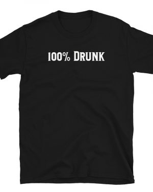100% Drunk St Patrick’s Day Party T-Shirt