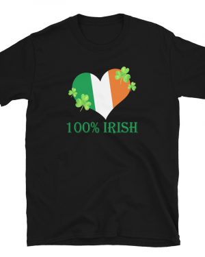 100% Irish St Patrick’s Day Party T-Shirt