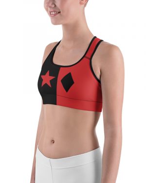 Harley Quinn Sports bra